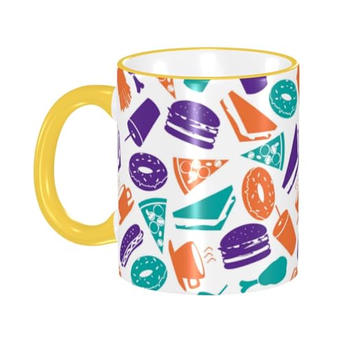 Jtȃt@[Xgt[h }OJbv R[q[Jbv Yellow  HJbv eB[Jbv ϔM}O ۉ ϗ  傫 ~NRbv 330ml G ƒp vg蕨