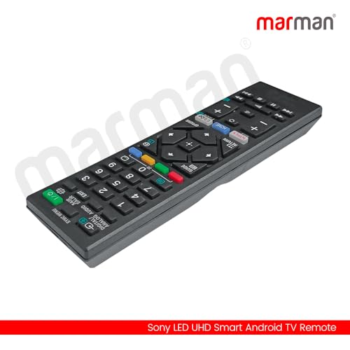 Image of marman Replacement of Sony Tv Remote Original Bravia Fit All Series of Smart Android 4K LED LCD OLED QLED FHD HD Sony Television - Universal Remote for Sony Bravia Without Voice Command