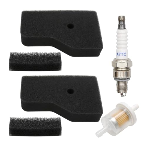 17211-Z07-000 17218-Z07-000 Outer Air Filter Kit for Hon-da EU2000 EU2000i EU2000iT1 & EU2000iK1 EB2000 EB2000i EB2000iT1 Generator, Spark plug Replace#98056-55777