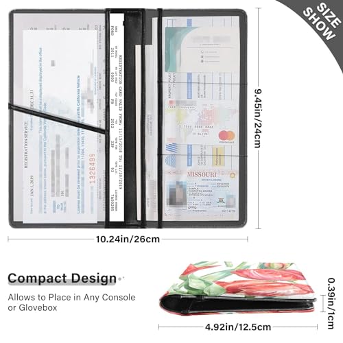 Organizador para documentos floral miniatura 3
