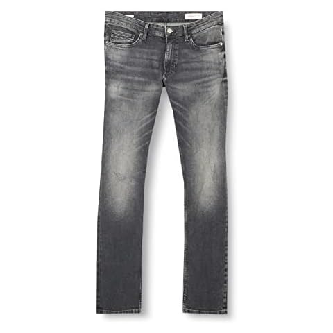 s.Oliver Men's Jeans Trousers Long, Tapered Leg, Grey/Black, 36 W/36 L Cover