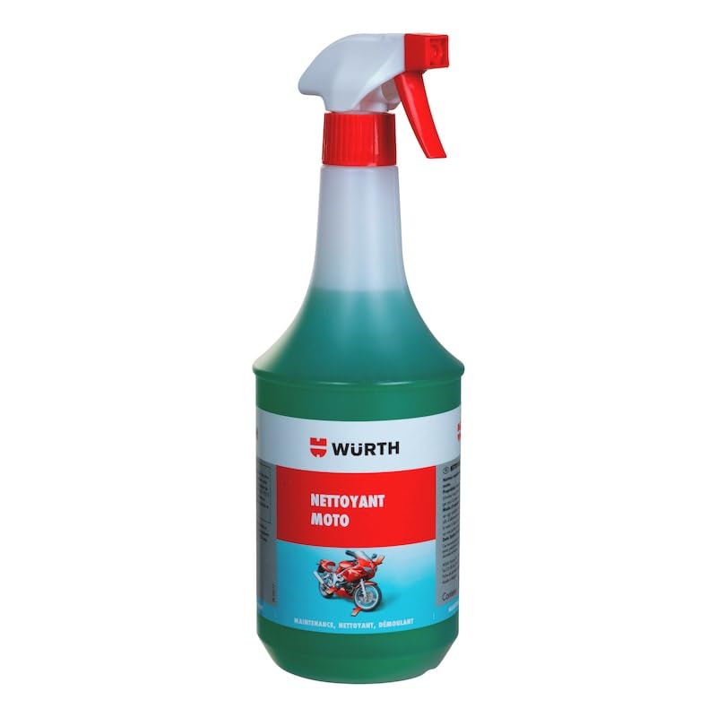 Nettoyant moto intégral Wurth pour éliminer graisse et insectes