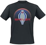 Größenauswahl - Unisex-Kurzarm-T-Shirt, in den Größen Small (37 Zoll), Medium (39 Zoll), Large (42 Zoll), Extra Large (45 Zoll) und XXL (51 Zoll).