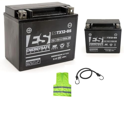 La Batteria viene fornita pronta all'uso per moto e scooter
