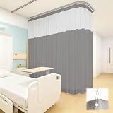 Chapou 108'W x 84'L /15 x 7FT Hospital Curtains, Flame Retardant Medical Privacy Curtains with Grommet Top...