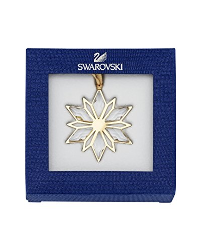 Swarovski Golden Star Christmas Ornament