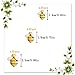 glacely 60 Pcs Tiny Resin Bees Mini Bee Ornaments Shaped Craft Resin Bee Flatback Decors with Storage Box for DIY Crafts Wreath Party Home Decoration