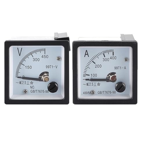 Voltmètre analogique AC99T1 à aiguille stable avec ampèremètre haute capacité 200A
