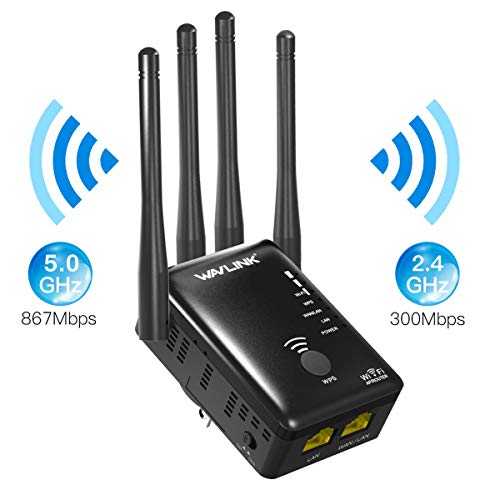 WAVLINK AC1200 WiFi Extender Dual Band 5G 2.4G 1200Mbps Wireless Router/AP Access Point/Repeater