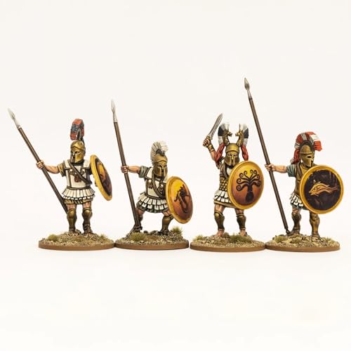 Miniaturas Figuras de Acción Hoplitas Griegos 48 Pzas miniatura 4