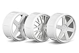 Wheel Set, White: RS4 Micro
