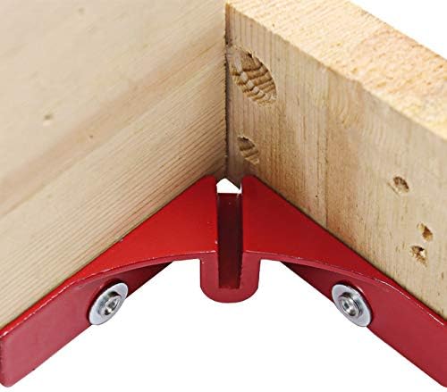 Hozzwhoo 4pcs 90 Degree Right Angle Clamp Adjustable Wood Vice Miter Clamp Woodworking Frame Clamp DIY Photo Frame Glass Fish Tank