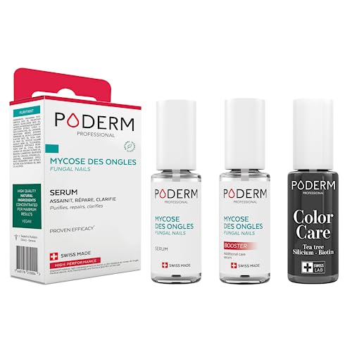 Traitement mycose ongle Poderm pour afficher de jolis pieds en été grâce au vernis masquant
