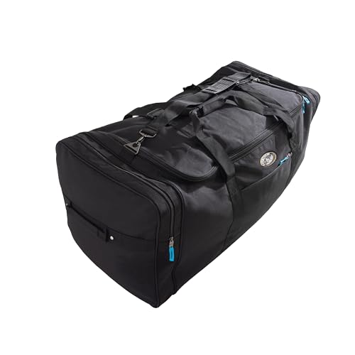 Gilbins Camp 1800 Denier Heavy Duty Soft Trunk With Shoulder Strap (Without Embroidery, 34"x18"x20" 13,120 Cu. Inch.)2