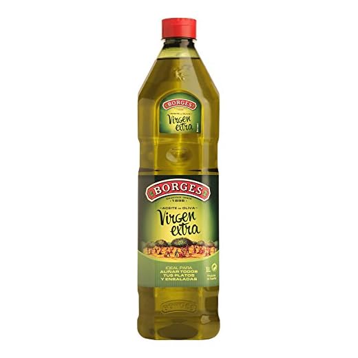Borges - Aceite de Oliva Virgen Extra - Botella de 1 Litro.