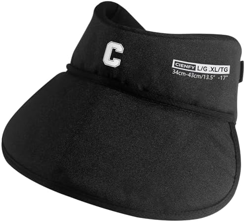 Cienfy Hoceky Neck Guard Cut Resistant Soft Neck Protector Hockey Gear for Youth and Adult