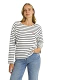 tee shirt manches longues femme grain de malice 3 cœurs brodés sur la poitrine