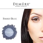 Demure Mineral Make Up (Smoky Blue) Eye Shadow, Shimmer Eyeshadow, Loose Powder, Glitter Eyeshadow, Eye Makeup, Natural Makeup, Natural Eyeshadow, Professional Makeup - Image 5