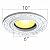 Recessed Spot Light Trim White Urethane Recessed Decorative Ceiling Medallion 6" ID X 10" OD Light Rosette Water Resistant Ceiling Moulding Renovators Supply Manufacturing Pack Of 5