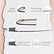 Online Air Kalligrafie Set White Rose I Schönschreibfüller mit Kombipatrone & 3 Federn in den Strichstärken 0,8/1,4/1,8mm I Kalligraphie Füller Geschenkset I für Standard-Tintenpatronen & Konverter