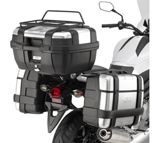 Support Givi PL1111 pour fixer valises sans vibrations sur Honda NC750X