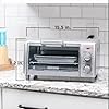 BLACK+DECKER Crisp 'N Bake Air Fry Countertop Convection Toaster Oven, Medium Capacity, 4-Slice, 5-in-1, Fits 9” Pizza, 30-Min Timer, Bake, Broil, Air Fry, Toast, Keep Warm, Stainless Steel #2