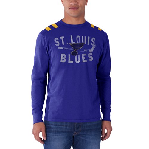 NHL '47 Brand Men's Bruiser Long Sleeve Tee