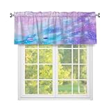 Cantonnière décorative : égayez votre intérieur avec nos cantonnières élégamment imprimées. Le motif vif ajoute une touche de chaleur rustique sans submerger votre espace. Un moyen abordable de rafraîchir votre cuisine, chambre ou salon tout en préservant l'intimité et le style