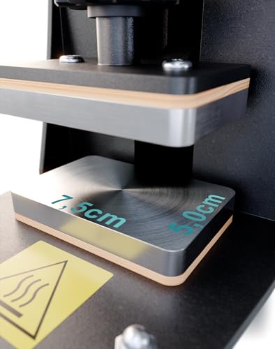 Rosin Press – Graveda Graspresso – Herstellung von Kolophonium / Extraktion ohne Lösungsmittel, Rosin-Presse mit Temperatur- und Druckeinstellung bis 600 kg - 5