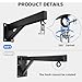 YORWHIN Punching Bag Hanger, Boxing Bag Wall Bracket Heavy Hanger Rated for 220 lbs Hanging Stand Silent Rotation for Home Gym Indoor Outdoor Boxing Exercise