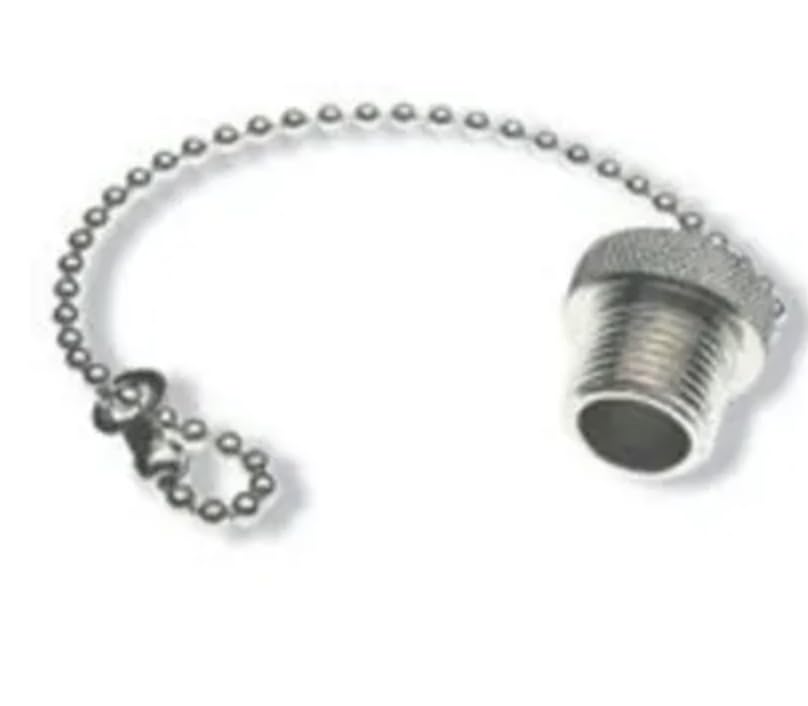 RS-CC, Dust Cap, Protection, M12 Threads, Nickel Plated Brass, 6