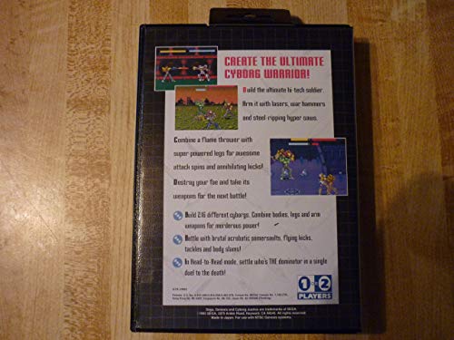 Image of Cyborg Justice - Sega Genesis (Renewed)