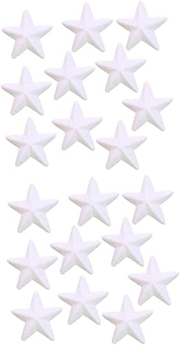 Miniatura 7 de NOLITOY 10 piezas de decoración de estrellas para niños, juguetes a granel para bolas de espuma de 3 pulgadas, estrella de estrella, estrella,