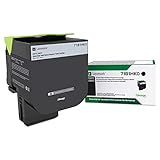 Lexmark 71B1HK0 CS417dn CX417de CS517de CX517de Black High Yield Return Program Cartridge Toner