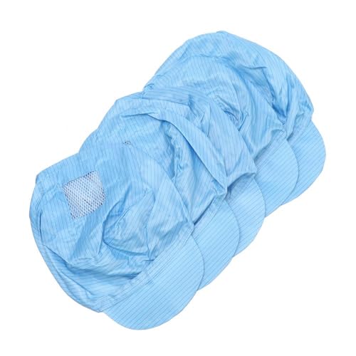 Image of Anti Static 5PCS Dacron Adjustable Blue Breathable Durable Duck Tongue Cap Adult