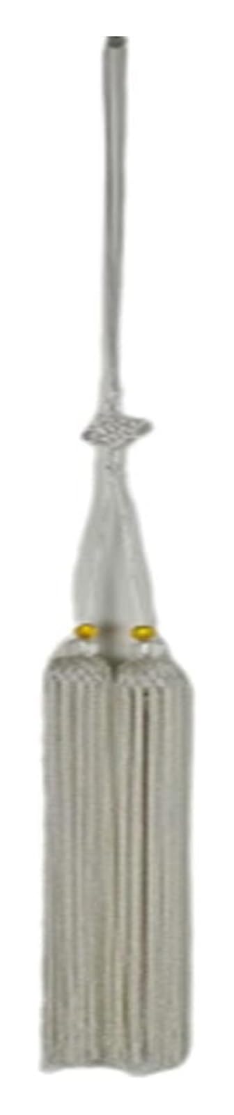Colgante de coche de doble fleco ideal para regalo con nudo chino de seda