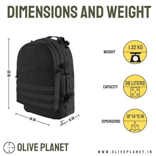 Image of Olive Planet Tactical 3 Day Backpack