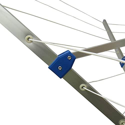 Portable Rotary Airer Washing Line 16M (Folding Free Standing Aluminium Dryer Camping) - Image 6