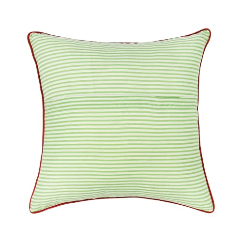 Image of Cotton Decorative Cushion Pillow Covers 16x16 inch Pack of 5 Forest Theme Throw Pillow Covers 16 /16 Set of 5 for Bedroom Decor