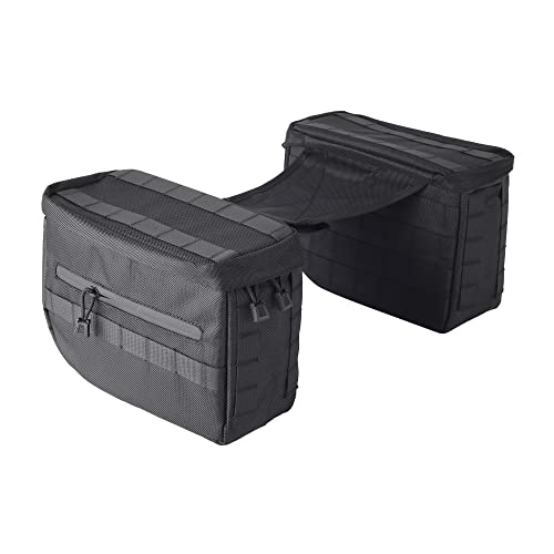 Fvmoto CSBB001-HD Universal Motorcycle Saddlebags Saddle Bags Luggage Bags Travel Knight Rider Storage Bag Fit thumb #7