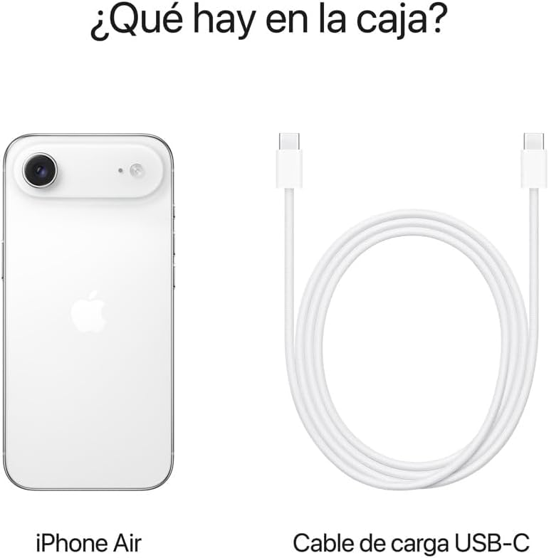 Image of Apple iPhone Air, US Version, 512GB, eSIM, Cloud White- Unlocked (Renewed)