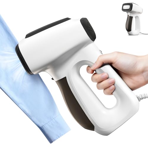 3500Pa Vacuum Steamer for Clothes - 2 in 1 Portable Suction Handheld Vacuum Iron, 30s Rapid Preheating, Auto-off, Light Steamer for Travel/Home, Fathers Day Dad Gifts - image 1