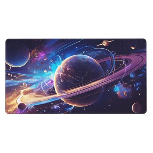 Plage Tapis De Souris Gamer, Coucher De Soleil Tapis De Souris XXL 1000X500X3Mm, Tapis Bureau Tapis De Souris De Jeu avec Bords Surpiqués, améliore La Précision Et La Vitesse, pour Decoration Maison
