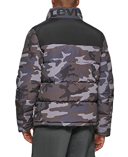 Image of Levi's Men's Arctic Cloth Retro Bubble Puffer Jacket