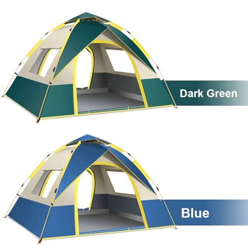 Carpa para camping impermeable y resistente al viento para 3-4 personas miniatura 4