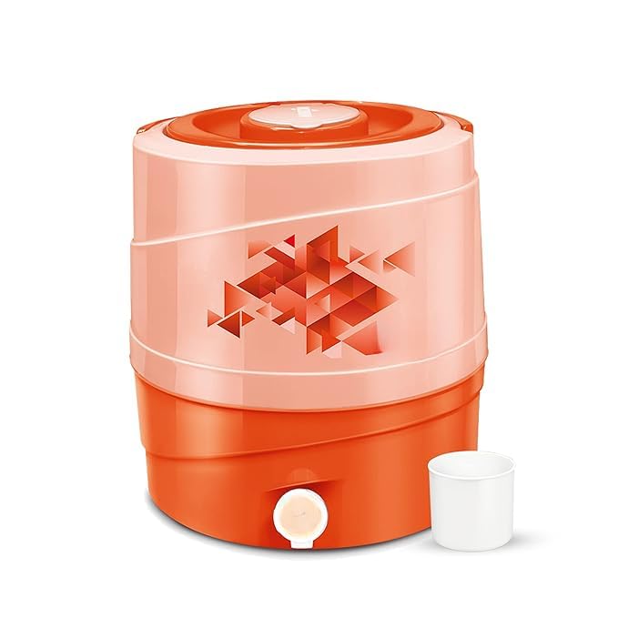 Insulated Water Camper with Leak-Proof Spigot - Premium Food-Grade Plastic Cool Jug with Comfort-Grip Handle - Longer Temperature Retention for Home, Office, Travel, and Outdoor Events (18 litres)-image-47