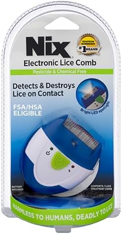 Pente eletrônico para piolhos MATA INSTANTANEAMENTE