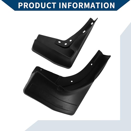 Image of Mud Flaps Splash Guards W /Mount Accessories for Mercedes-Benz GL /GLS with Pedal 2015-2019 Front and Rear Mud Guards 1 Set
