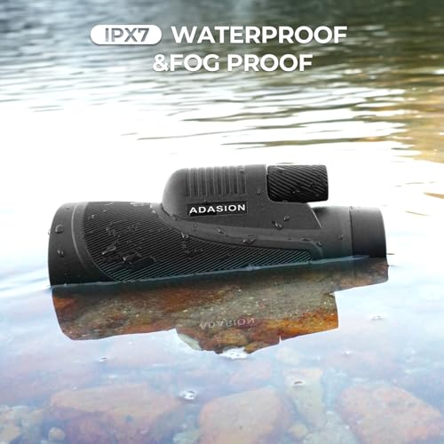 Image of Adasion 15x56 Monoculars for Adults High Powered, Phone Adapter & Tripod