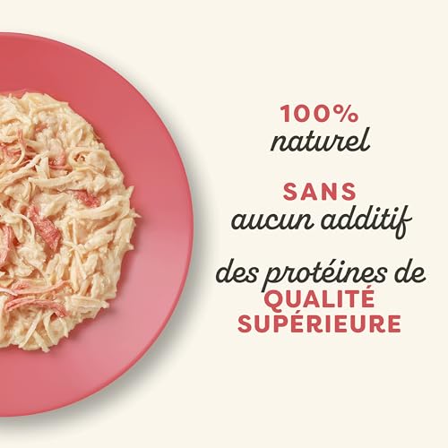 Applaws Natural Premium Katzennassfutter, Hühnerbrust mit Ente in Brühe Packung mit 24 x 156g Dosen